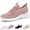 Pink, variant on CHICVOMEY Summer Breathable Mesh Walking Sneakers for Women Tennis Shoes with Arch Support Non-Slip Fashion Sneakers