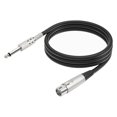 thumbnail image 2 of Cable XLR A 1/4 TS (6 35 Mm) Mono Jack Micrófono, 2 of 9