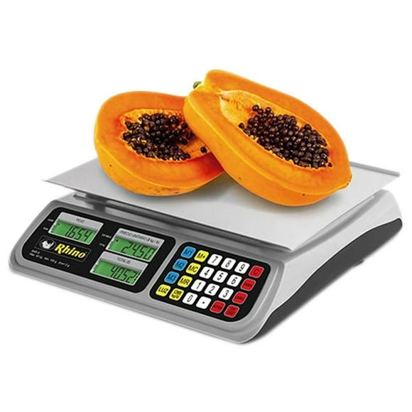 Bascula Multifuncional 40 Kg / 2G Plato Acero Inox Rhino Rhino BAR-8
