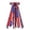 Black1, variant on Win s Way Patriotic Wreath Front Door Ribbon, 28.7 Inch Assorted Ribbon Tassel with Star Charms, 4th of July Clip-on Bow Red White Blue, Indoor Memorial Day Outdoor Independence Day Decor