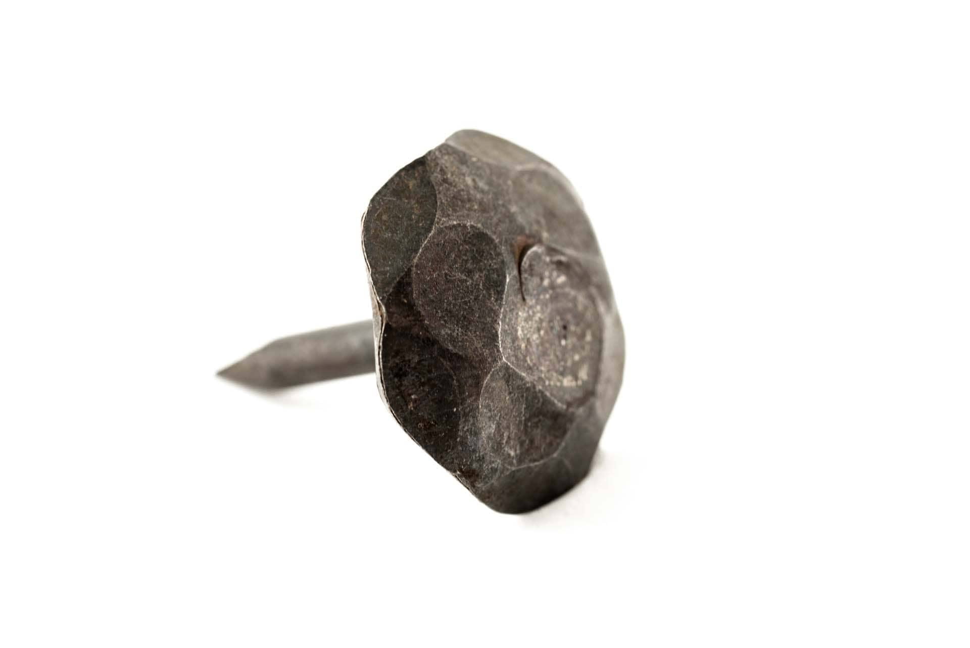 0.75" Diameter Decorative Nails Door Clavos Hammered Iron
