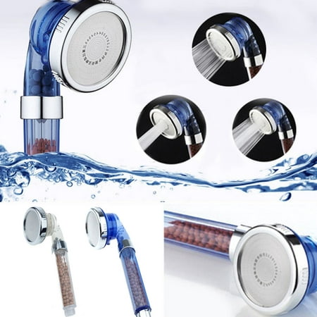 Handheld Shower Head?High Pressure 3 Spray Settings Massage Spa Detachable Hand Held (Best Blue Yeti Settings)