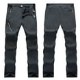 thumbnail image 4 of IROINNID Cargo Pants for Men Deals Summer Breathable Outdoor Sports Climbing Pants Relaxed Fit Zipper Pocket Stretch Trousers,Dark Gray, 4 of 5