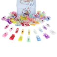 thumbnail image 2 of CampTek Paquete de 100 clips de tela de costura con caja de hojalata, nociones de costura para coser suministros de acolchado, accesorios de herramientas de manualidades, trabajos de papel, colores su, 2 of 7