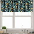 thumbnail image 3 of Ambesonne Leaves Valance & Curtain, Tropical Plants Pattern, 55"x45", Multicolor, 3 of 7