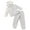 White, variant on Sngxgn Toddler Baby Girls Clothes Set Long Sleeve T-Shirt and Pants Kids 2pcs Outfits(White,5)