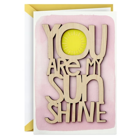 Hallmark Signature Mothers Day Card (You Are My Sunshine)