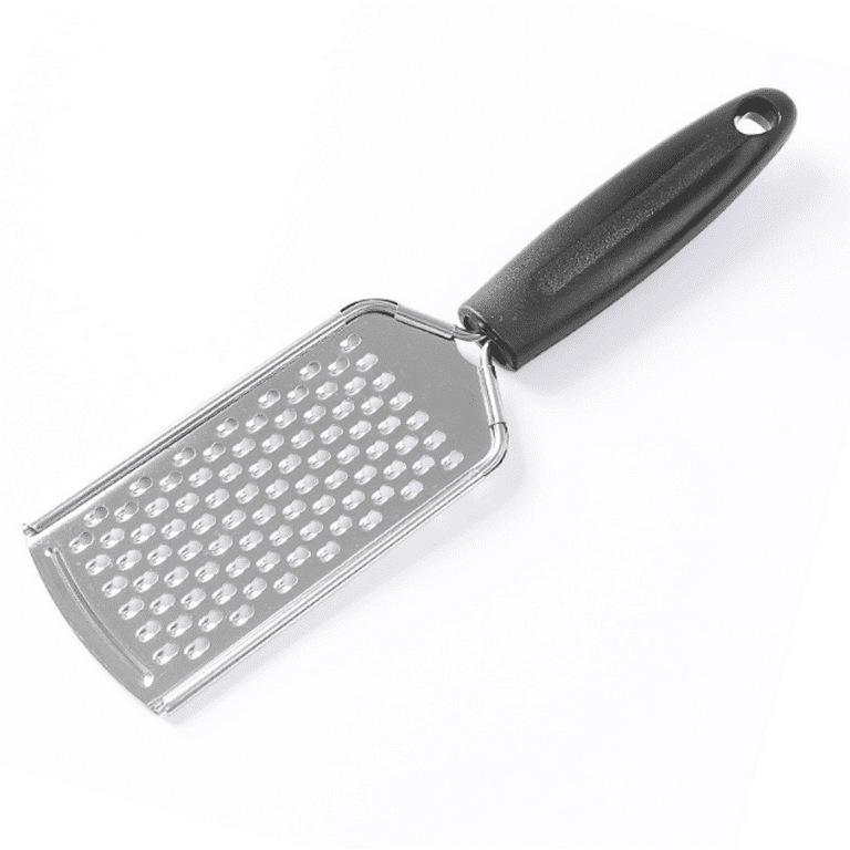 HLONK Stainless Steel Handheld Cheese Grater – Comfort Non-Slip Handle and  Razor Sharp Blades – Easily Grates All Types of Cheeses, Fruits