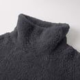 thumbnail image 5 of Elegant High Neck Solid Knit Pullover For Cozy Everyday Sweater Without, 5 of 9