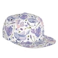 thumbnail image 2 of Uemuo Lavender Flowers Pattern Women's Baseball Cap,Straight Brim Hat,Golf Dad Hat,Travel Hat,Sun Protection Cap,Everyday Accessory, 2 of 9