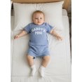 thumbnail image 4 of BemeyourBBs Toddler Baby Boys Summer Clothes Daddy's Mini Outfits Letter Embroidery Waffle Knit Short Sleeve Round Neck T shirt Tops and Shorts Set, 4 of 9