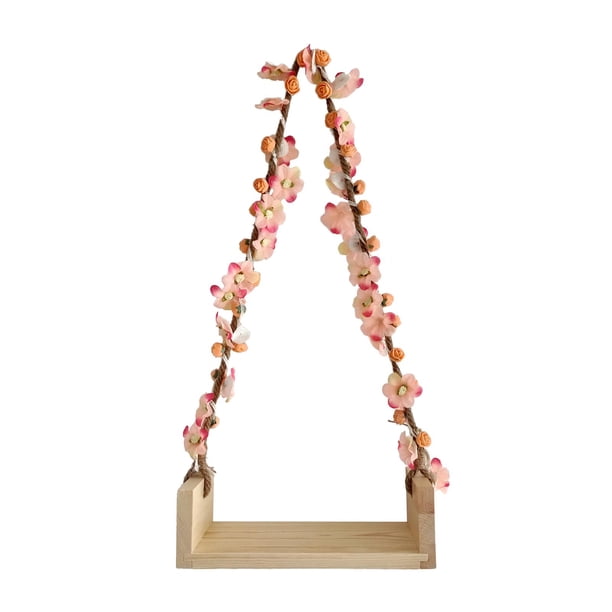 TQEHS Accesorios de fotografía Columpio con hermosa flor 6T5R Photo Vine Baby .ψ ьζ para K6I3