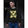 thumbnail image 2 of Fun, Festive, And Shamrock-Themed ICEE Bear Men's Sweatshirt, 2 of 4