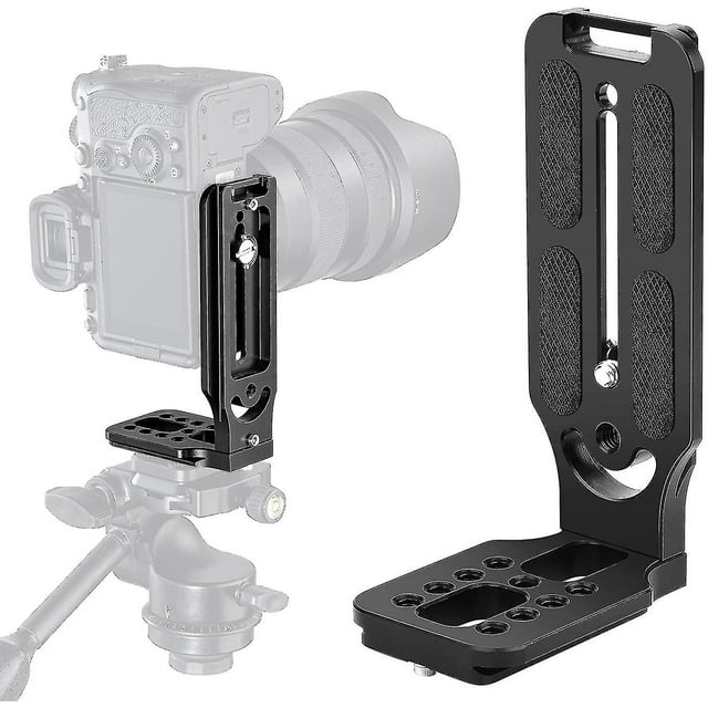 Trípode de soporte L para cámara DSLR, placa de liberación rápida para Canon Nikon Sony Dji Osmo Ronin Zhiyun, estabilizador Aespa Afortunado Sencillez