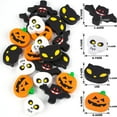 thumbnail image 2 of Halloween Design Eraser Erasers Multicolor Pencil Erasers Toppers Correction Supplies Pencil Eraser Stationery Pencil Eraser Toppers for Kids Student School Supplies Stationery, 2 of 8