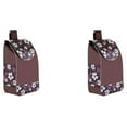 thumbnail image 3 of VONKY Trolley Oxford Cloth Replacement Bag Waterproof And Fashionable Shopping Cart Accessory PT Brown plum blosso 2Set, 3 of 6