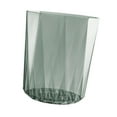 thumbnail image 4 of veasfak Open Top Transparent Trash Can 10 L Capacity Garbage Can for Apartment Hotel Gray, 4 of 9