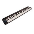 thumbnail image 4 of Piano digital plegable de 61 teclas, tamaño completo, inteligente, Bluetooth, MIDI, portátil, piano eléctrico para principiantes, enchufe estadounidense de 100 a 240 V, 4 of 12