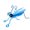 Blue, variant on Metal Grasshopper Garden Figurine Decor, Hand Painted Colorful Metal Locust Yard Art Ornament, Indoor Outdoor Grasshopper Statue for Patio, Planter, Shelf Decoration,2.76*4.72 in.