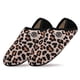 thumbnail image 2 of Pantuflas interior para casa calcetines zapatos mocasines con espalda cerrada forro polar mujer (marrón 42-43), 2 of 9