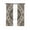Multicolor, variant on Blue Brown Boho Blackout Curtains 45 Inches Long for Bedroom, Ethnic Vintage Southwestern Geometric Thermal Insulated Room Darkening Black Out Window Curtain Panels Grommet Drapes for Living Room