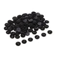 thumbnail image 4 of 100 Round Resin Buttons for Tinkering, Sewing Buttons Buttons Set - Black, 4 of 9