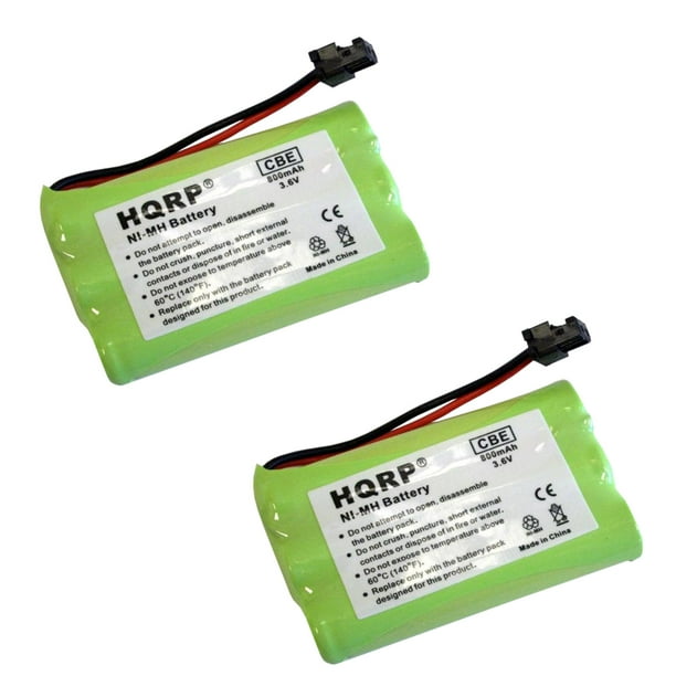 HQRP TWO Phone Batteries for Uniden TRU92602 TRU92603 TRU92604