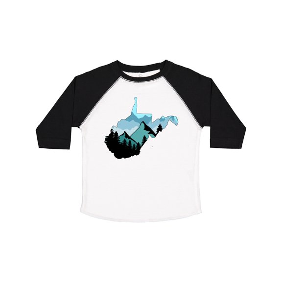 Inktastic West Virginia Mountain Scene Boys or Girls Toddler T-Shirt