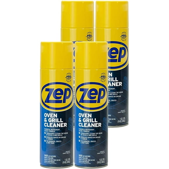 Zep Heavy-Duty Oven and Grill Cleaner Spray ZUOVGR19 (Case of 4)