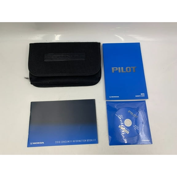 2016 Honda Pilot Owners Manual Set with Case OEM E04B12019