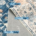 thumbnail image 7 of Homore Traditional Pattern Mystic Medallion Area Rug, 9' x 12', Dark Blue, 7 of 7