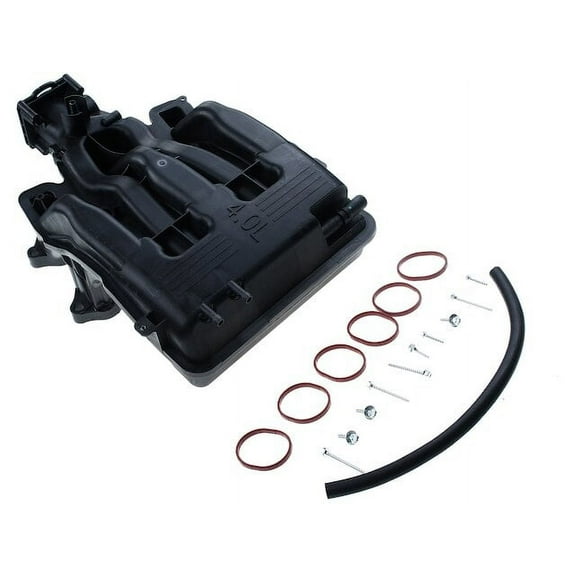Front Intake Manifold 1 - Compatible with 2002 - 2010 Ford Explorer 4.0L V6 2003 2004 2005 2006 2007 2008 2009