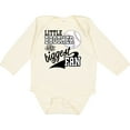 thumbnail image 3 of Inktastic Little Brother and Biggest Fan Baseball Family Fan Boys or Girls Long Sleeve Baby Bodysuit, 3 of 5