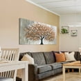 thumbnail image 2 of Oversized Tree and Life Paintings, Large Canvas Wall Art for Living Room Bedroom Decor, Abstract Landscape Artwork Nature Pictures Prints for Office Home 40x20", 2 of 4