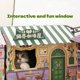 thumbnail image 4 of New Cat House Cat Bed Cat Toy Scraper 2-in-1 Cat Cardboard Scraper Wear-resistant and Cute Cat Furniture Pet Supplies ShopWise Round, 4 of 18