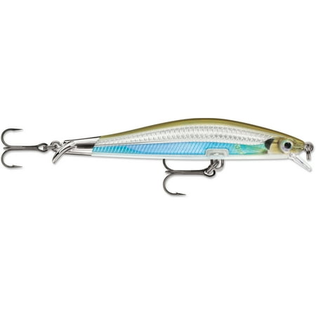 UPC: 0022677293158 | Rapala Rip Stop 09 Jerkbait Fishing Lure 3.5 1/4oz Mossback Shiner