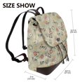 thumbnail image 2 of Easygdp Marine Sailing Badges Mochila de Cuero para Mujeres, Bolso de Hombro, Bolsos de Mano de Moda para Trabajo y Viajes, 2 of 4