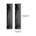 thumbnail image 2 of INSPIRE CHIC Women's Faux Leather Long Sleeve Fingerless Gloves Arm Warmers for Cosplay Fashion One Size Black, 2 of 6