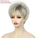 thumbnail image 5 of Pelucas Doradas Claras Peluca de Pelo Corto Peluca de Moda Fibra Química Sintética Peluca de Seda de Alta Temperatura Cubierta para la Cabeza, 5 of 5