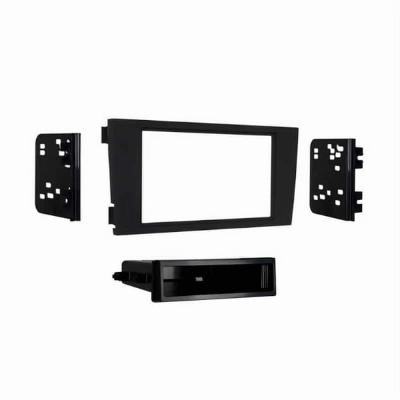 Metra 99-9108B 00-2005 Audi A6 Vehicle Single/Double DIN Dash Kit - Matte Black