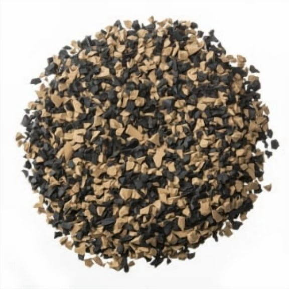 Fast Patch Poured-in-Place Surfacing Repair Kit Fix Rubber Playground (Mocha Brown/Black, Standard)