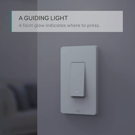 eufy - Wi-Fi Smart Light Switch - White