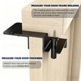 thumbnail image 2 of Molucky Child Proof Door Top Locks -Top Door Lock for Kids Safety Made of Sturdy Metal | Adjustable Lock Child Safety Top Lock-1PACK, 2 of 5