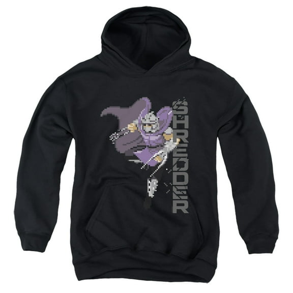 TMNT Teenage Mutant Ninja Turtles Retro Arcade Shredder Unisex Youth Pull-Over Hoodie