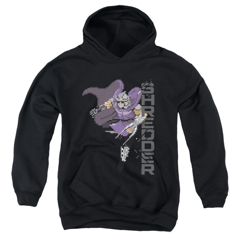 TMNT Teenage Mutant Ninja Turtles Retro Arcade Shredder Unisex Youth Pull-Over Hoodie
