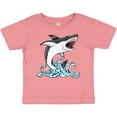 thumbnail image 3 of Inktastic Great White Shark Jumping Boys or Girls Baby T-Shirt, 3 of 5