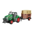 thumbnail image 2 of Juguete de tractor de granjero, juguete agrícola, vehículo agrícola ligero y creativo con fricción, juguete para niños de 3 años en adelante, regalo Camión de ganado, 2 of 9