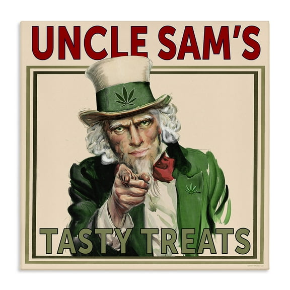 Stupell Industries Vintage Character Tasty Treats People Painting Wrapped Canvas Art Print Wall Art, 17 x 17