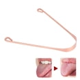 thumbnail image 1 of Rasador de Lengua de Cuidado de Cuidado Oral, Mantenga la extracciónica de mal aliento de la Higiene Oral, La extraccióna de la curva en forma de u, Limpiador de Lengua Pura de Cobre, 1 of 7