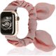 thumbnail image 1 of Compatible with Apple Watch Band 42/44/45mm with Butterfly Bow/Bunny Ears Cloth Fabric Elastic Scrunchy Bracelet Women Girl iWatch Series SE 7 6 5 4, 1 of 1